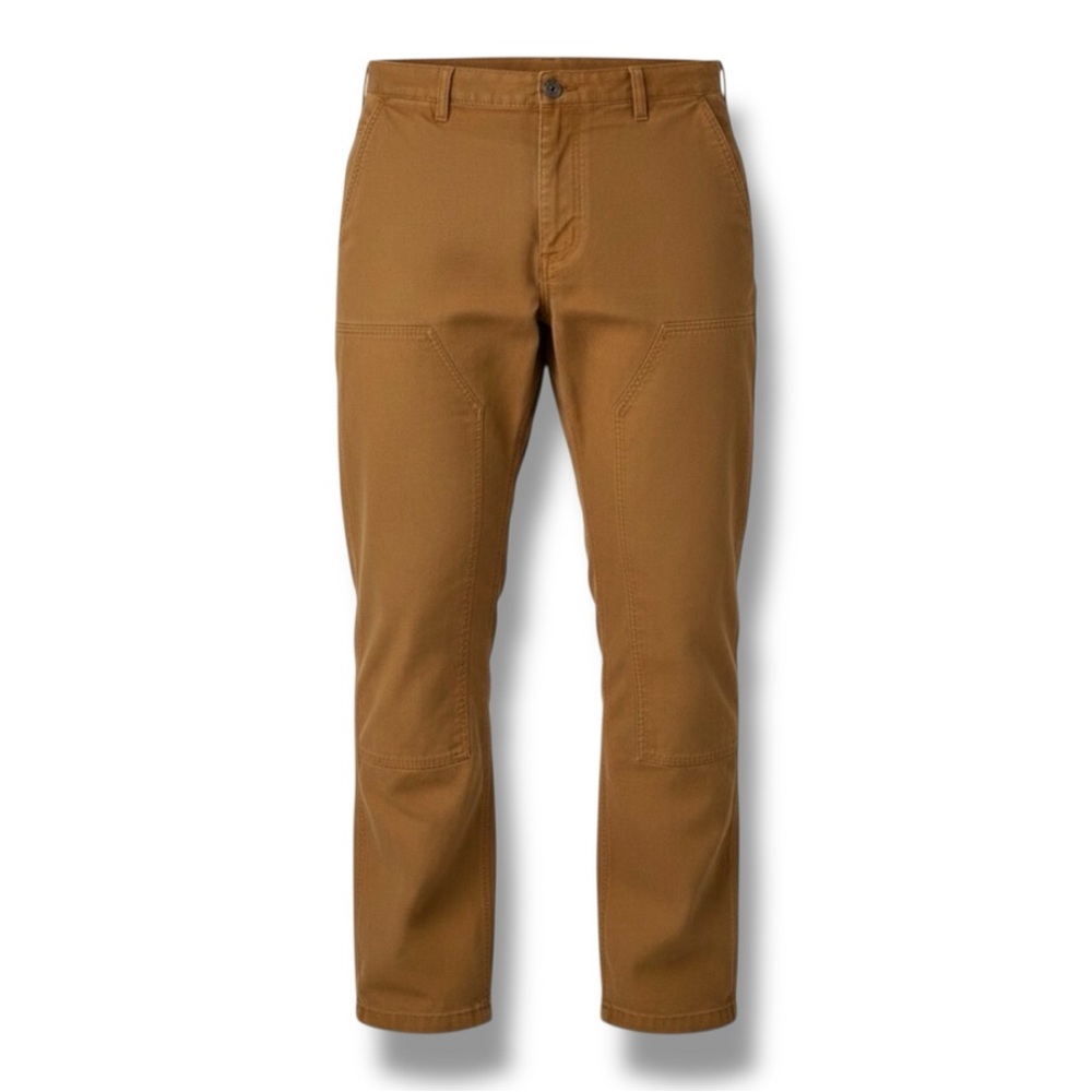 MOUNTAIN HARDWARE GEAR Utility Double-Knee Pants Men's Chinos Khaki Tan Size 38